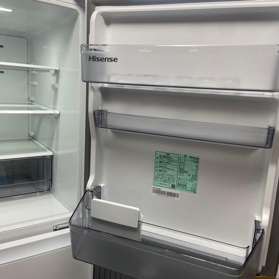 美品⭐️Hisense ハイセンス　3ドア冷蔵庫　2023年製【3562】