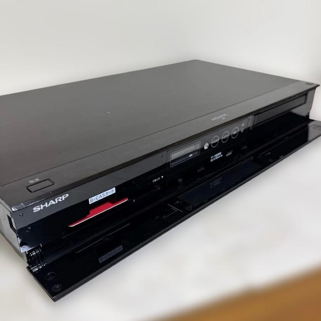 SHARP AQUOS 1TB 2チューナー ブルーレイレコーダー スマホ対応