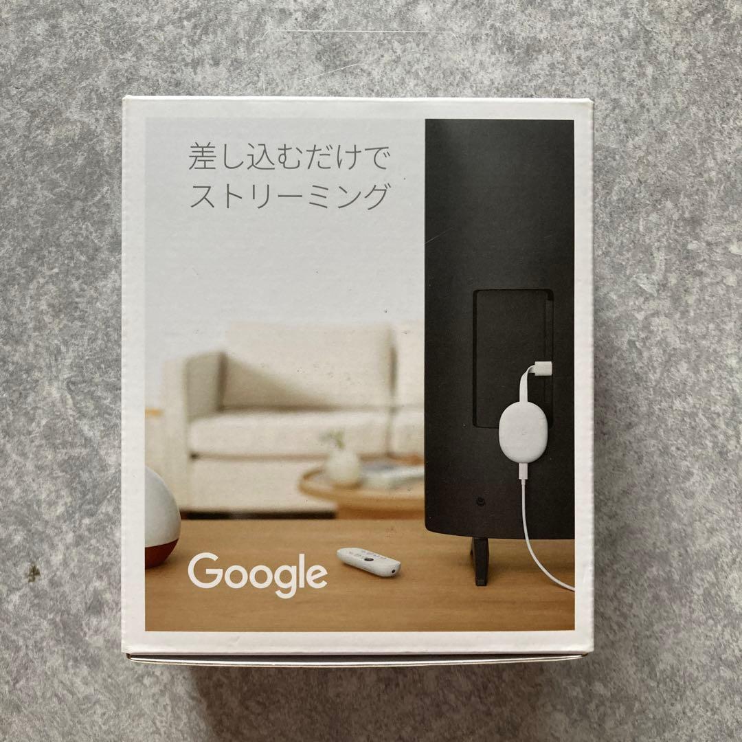 中古 Chromecast with Google TV 4K スノー
