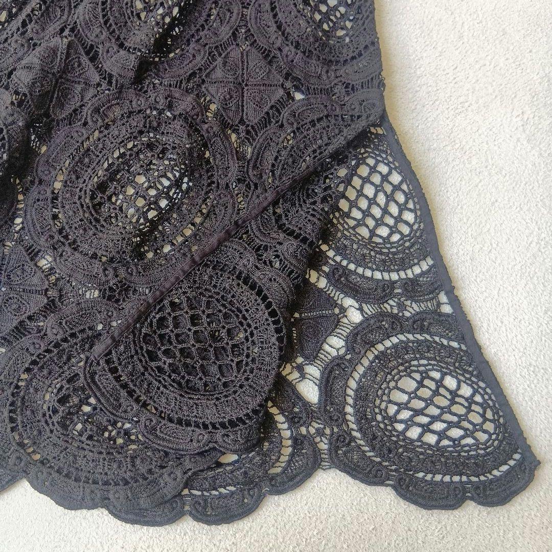 タグ付き未使用品 アメリ MEDI INDIAN BIG LACE DRESS