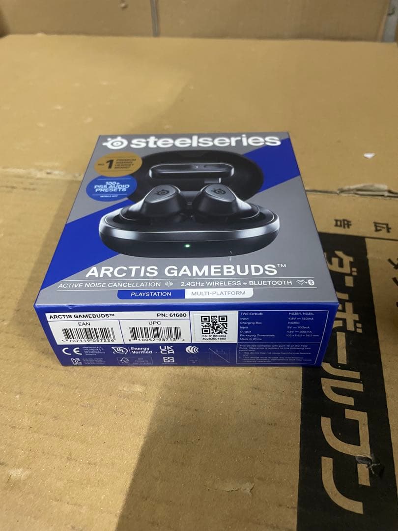SteelSeries ワイヤレスイヤホン Arctis GameBuds