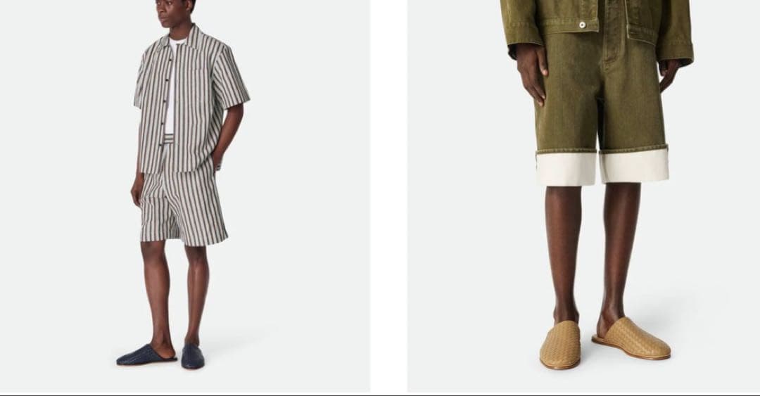 Bottega Veneta サンデー スリッパ イントレチャート[正品]