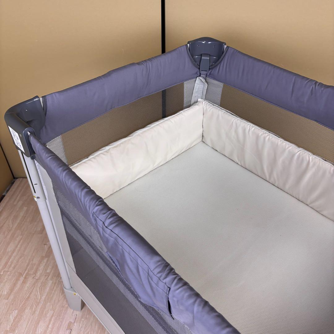 極上クリーニング済　☆美品☆　アップリカ　ココネル　エアー　AB　グレーベアー