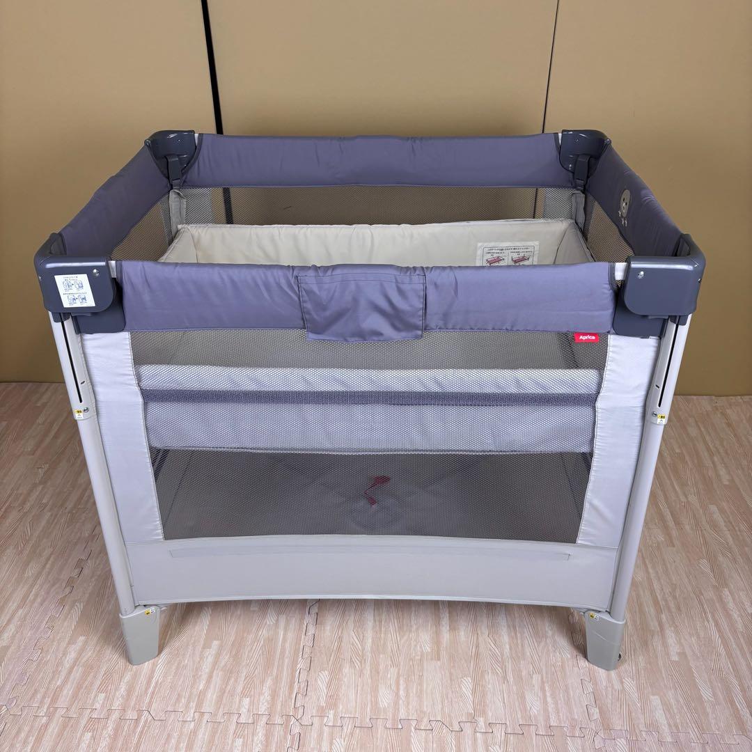 極上クリーニング済　☆美品☆　アップリカ　ココネル　エアー　AB　グレーベアー