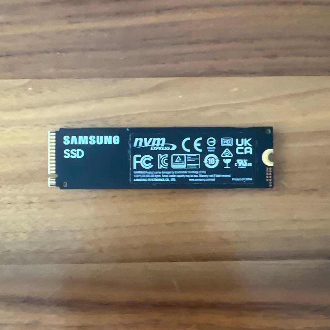 【12月6日に削除します】サムスン 980pro SSD 1TB