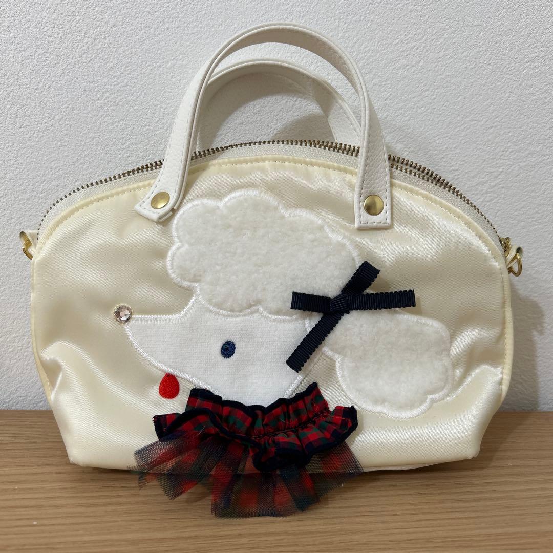 ファミリア×bibiy プードルミニバッグ