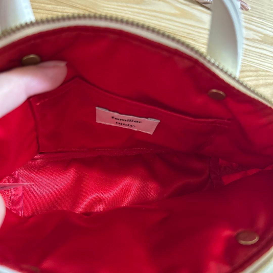 ファミリア×bibiy プードルミニバッグ