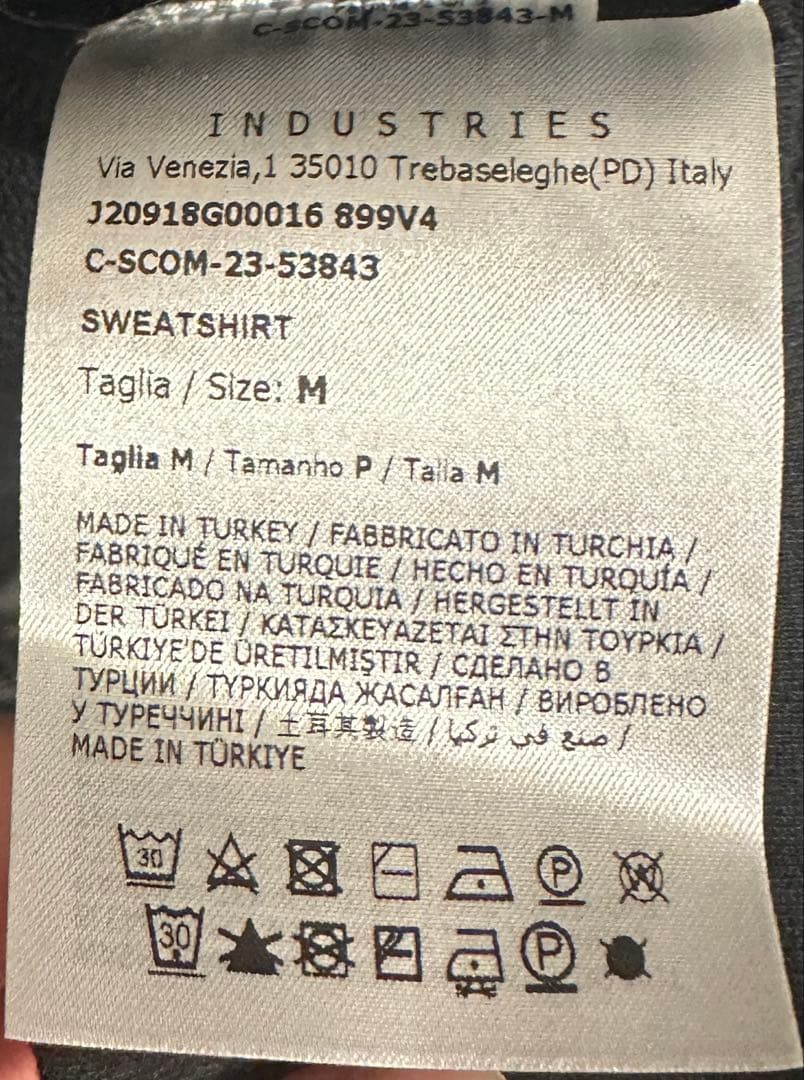 美品　MONCLER スキー　ワッペン付き　ロゴ　トレーナー