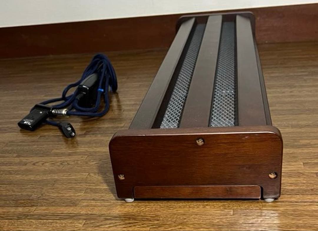 【良品】木枠フットヒーター 電気足温器 ハロゲンヒーター　MFH-321ET