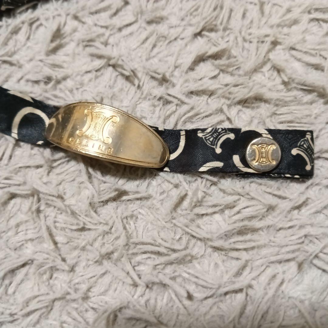 セリーヌ　晴雨兼用 長傘 マカダム柄