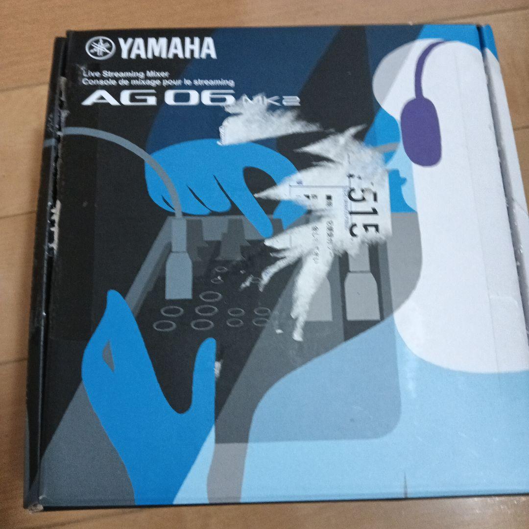 YAMAHA AG06MK2 B 6chライブストリーミングミキサー ブラック
