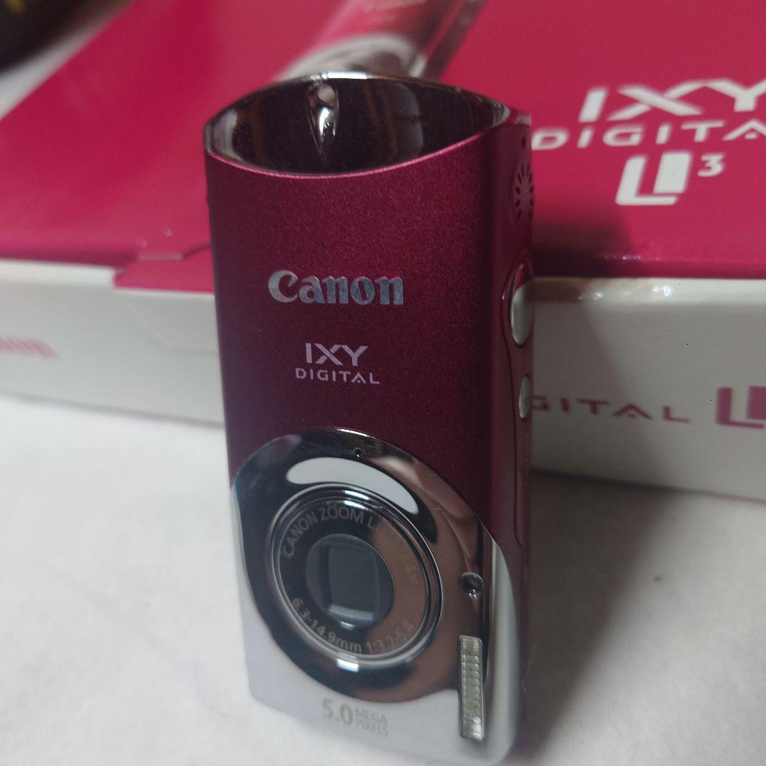 Canon IXY DIGITAL L3 レッド 500万画素・箱付き