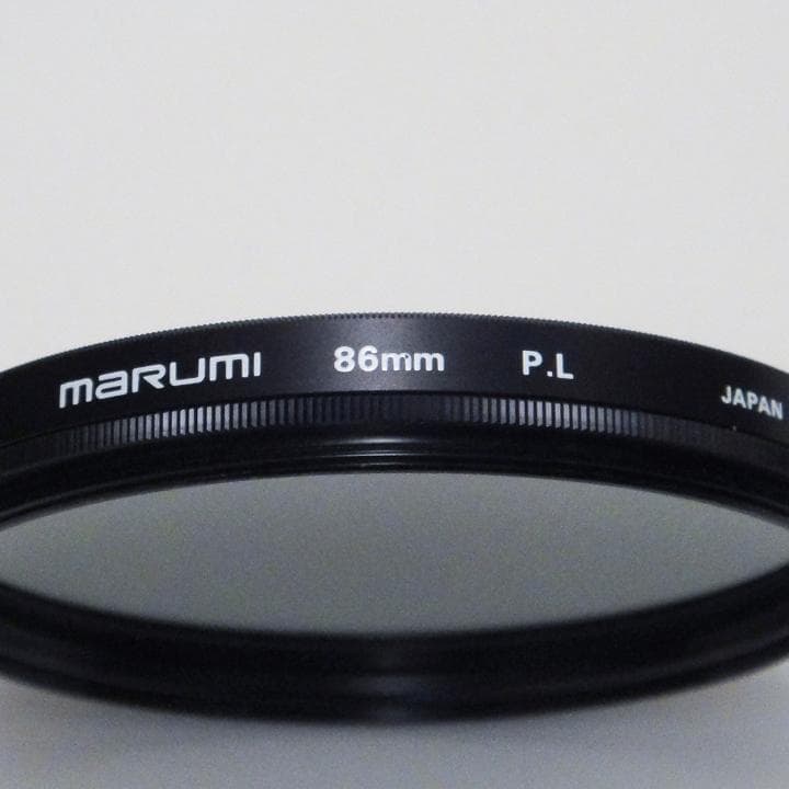 ７－MARUMI　PLフィルター　86mm ケース付き