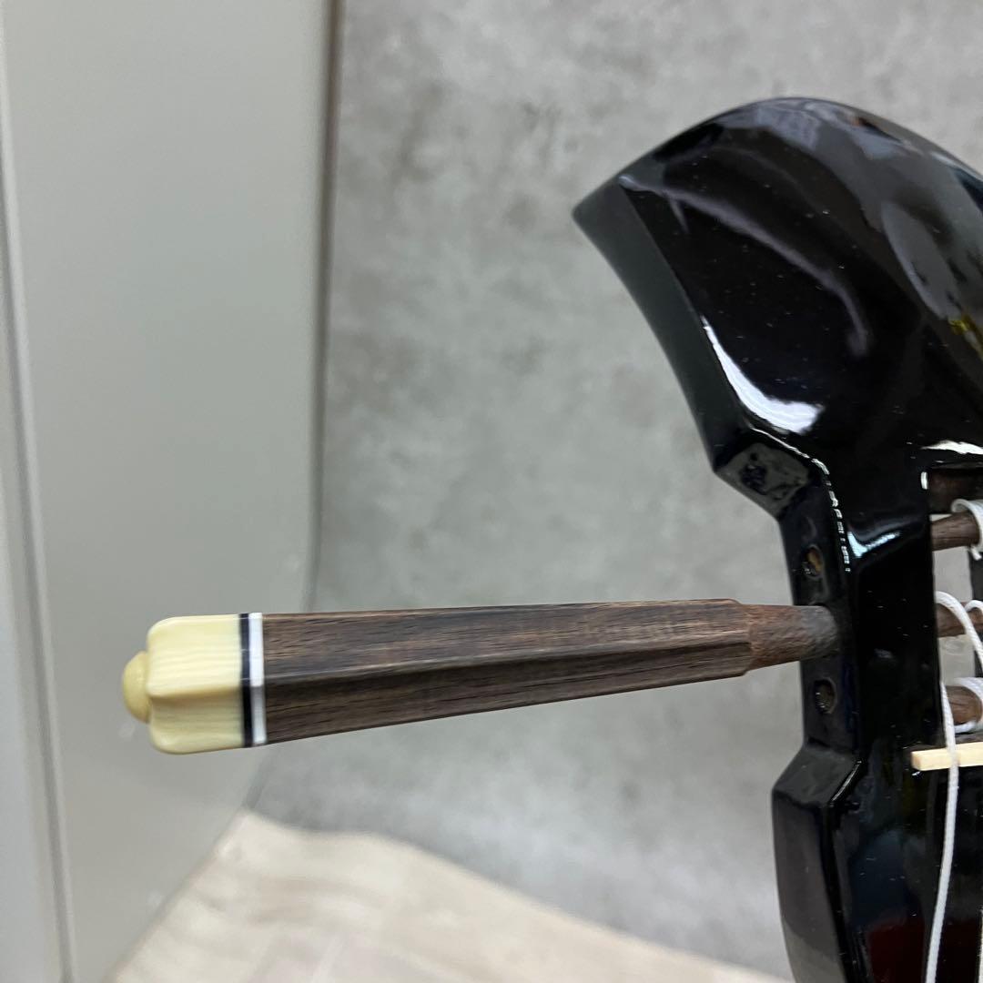 の*け様 三線　沖縄三線？　ハードケース付き　完全ジャンク　【27383969】