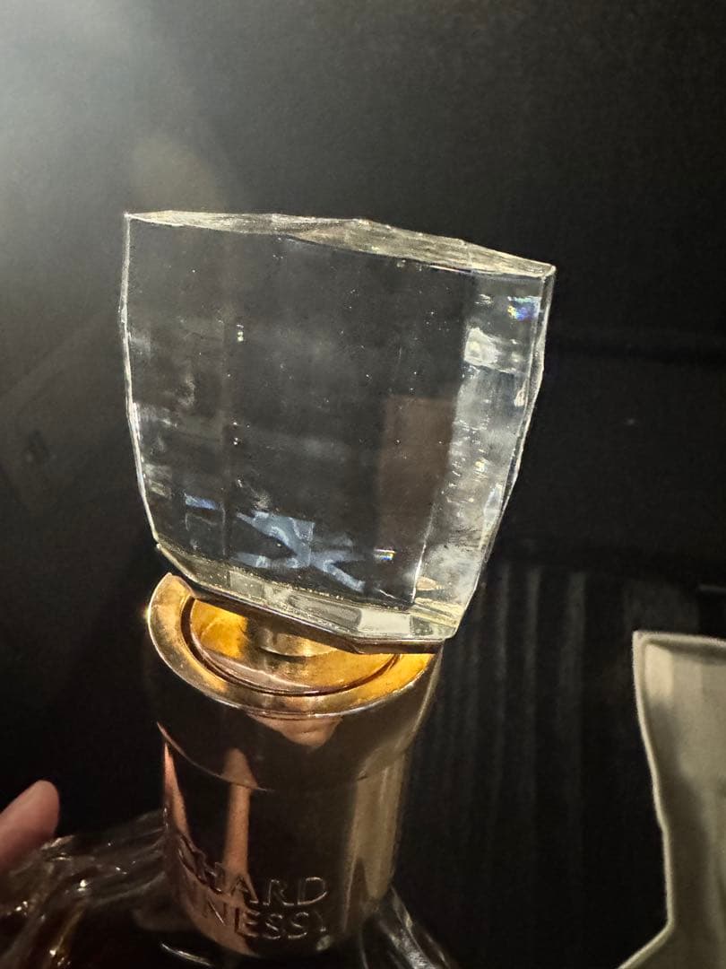 リシャール ヘネシー 木箱入り ブランデー クリスタルブランデー