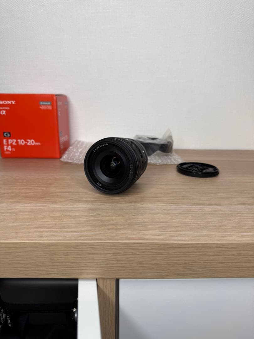 SONY E PZ 10-20mm F4 G ズームレンズ　保護レンズ付