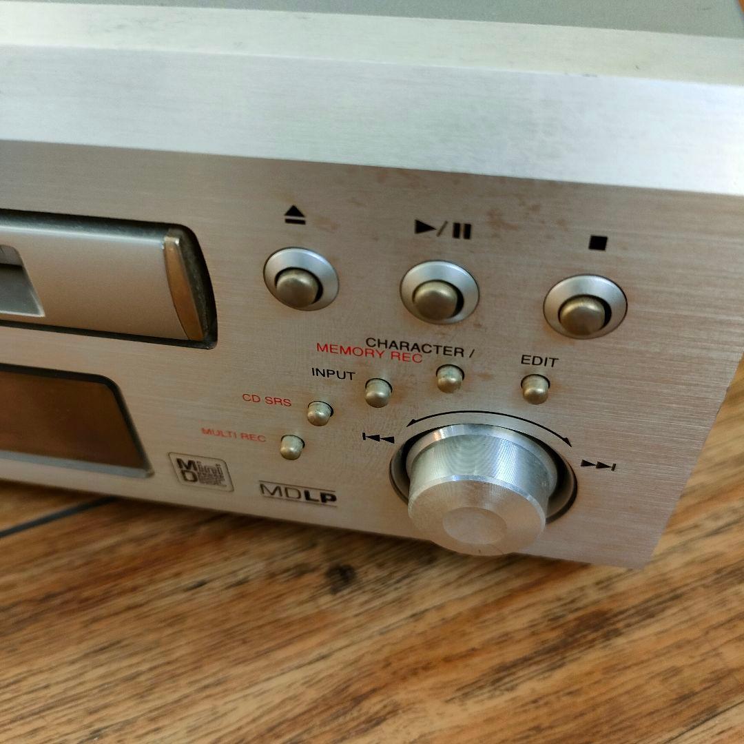 DENON MDデッキ DMD-M50 デノン 通電確認済み MD再生OK