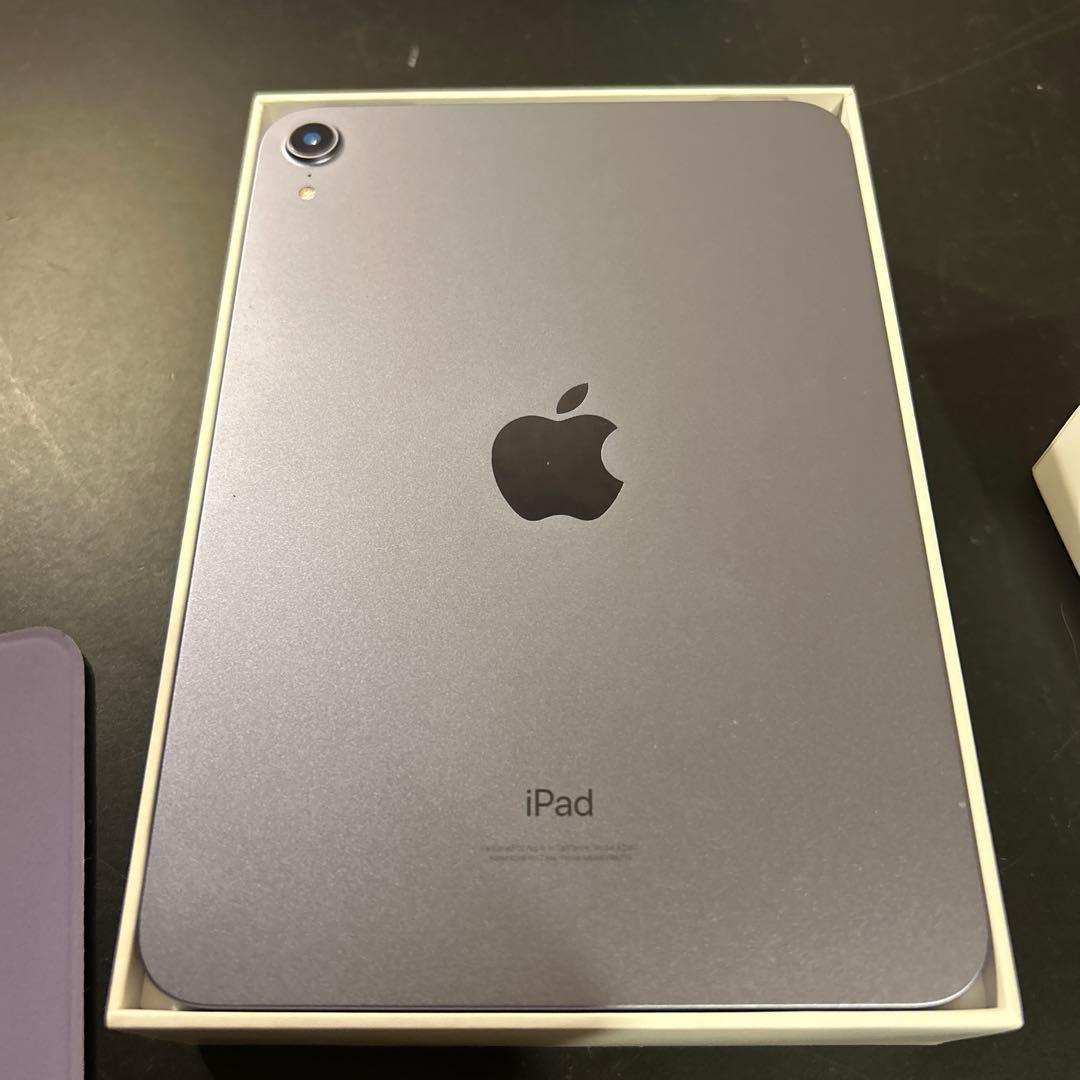 Apple iPad mini 第6世代64GB パープルpencil付き