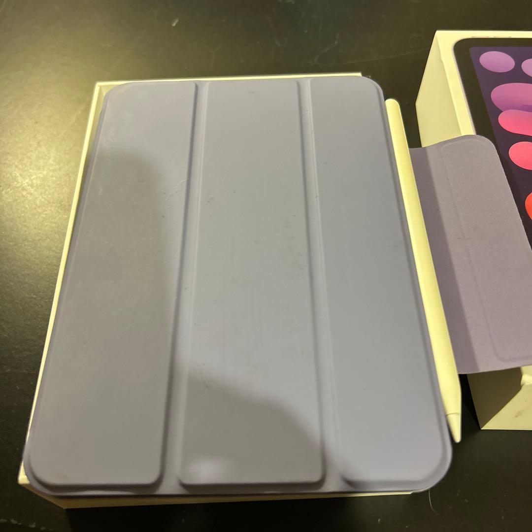 Apple iPad mini 第6世代64GB パープルpencil付き