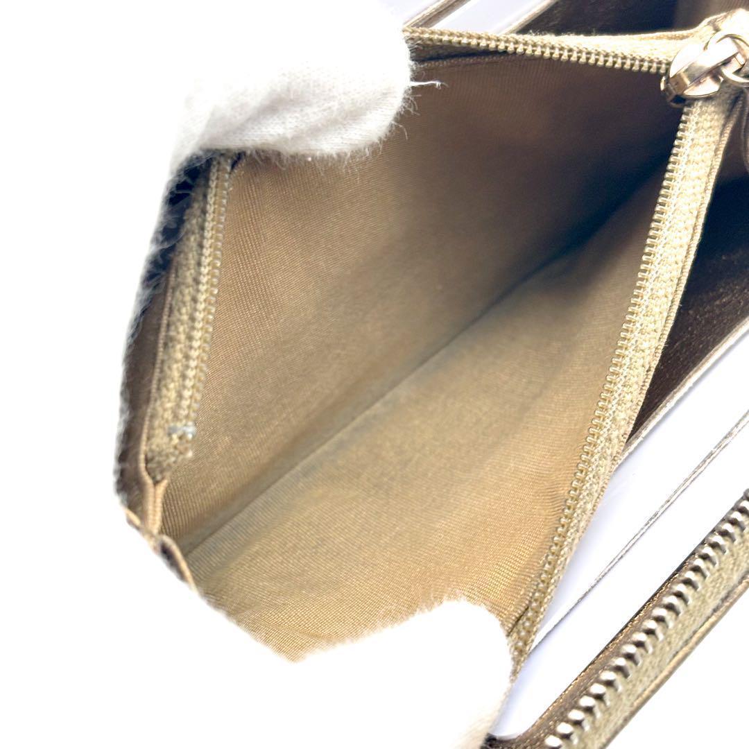 【極美品✨】シャネル 財布 ダイヤモンドココ ジップ ミディアム