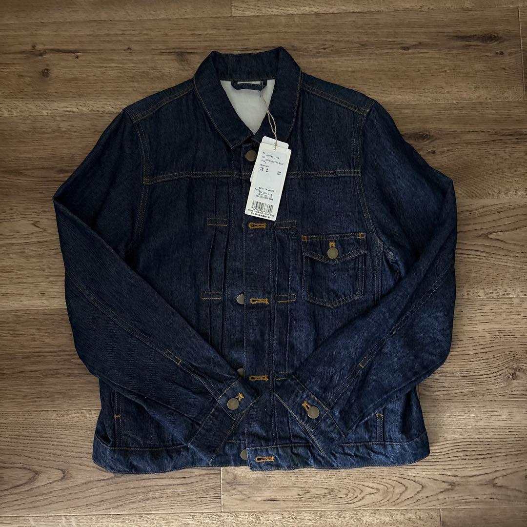 美品 nest Robe　ネストローブ リネン 100％　デニムジャケット