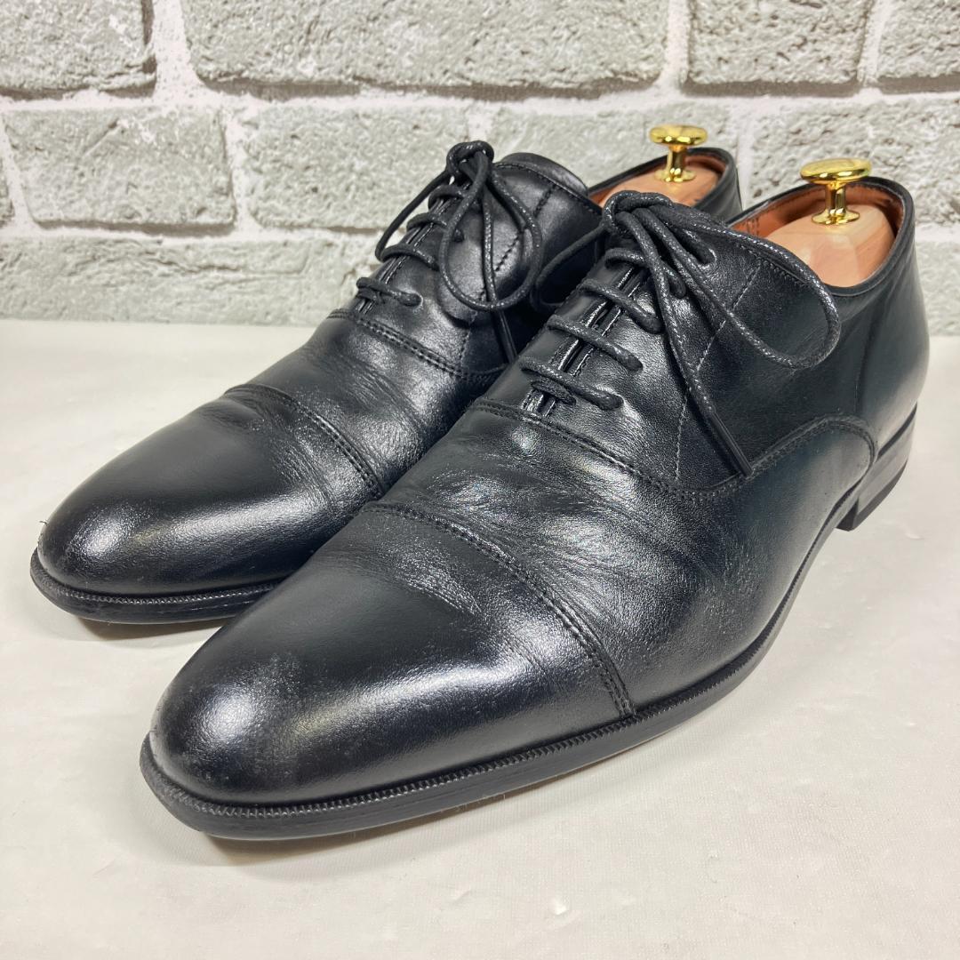 【定番人気】REGAL 25.5cm EEE ストレートチップ 本革 VO75