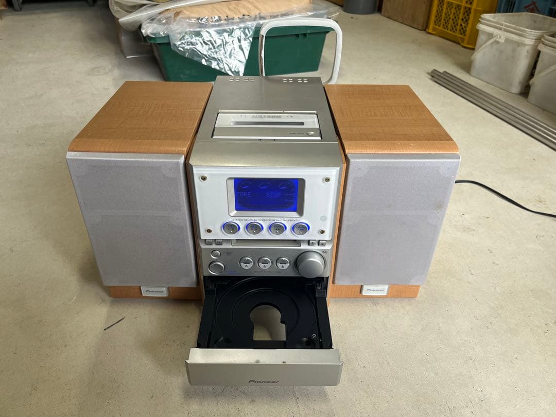 パイオニア XR-MDX737M ミニコンポ MD CD