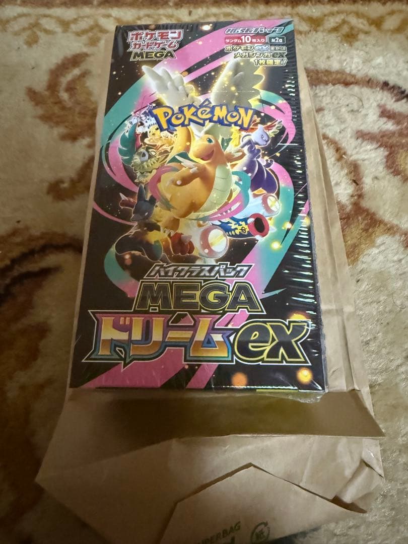ポケモンカード MEGA ドリームEX シュリンク付き