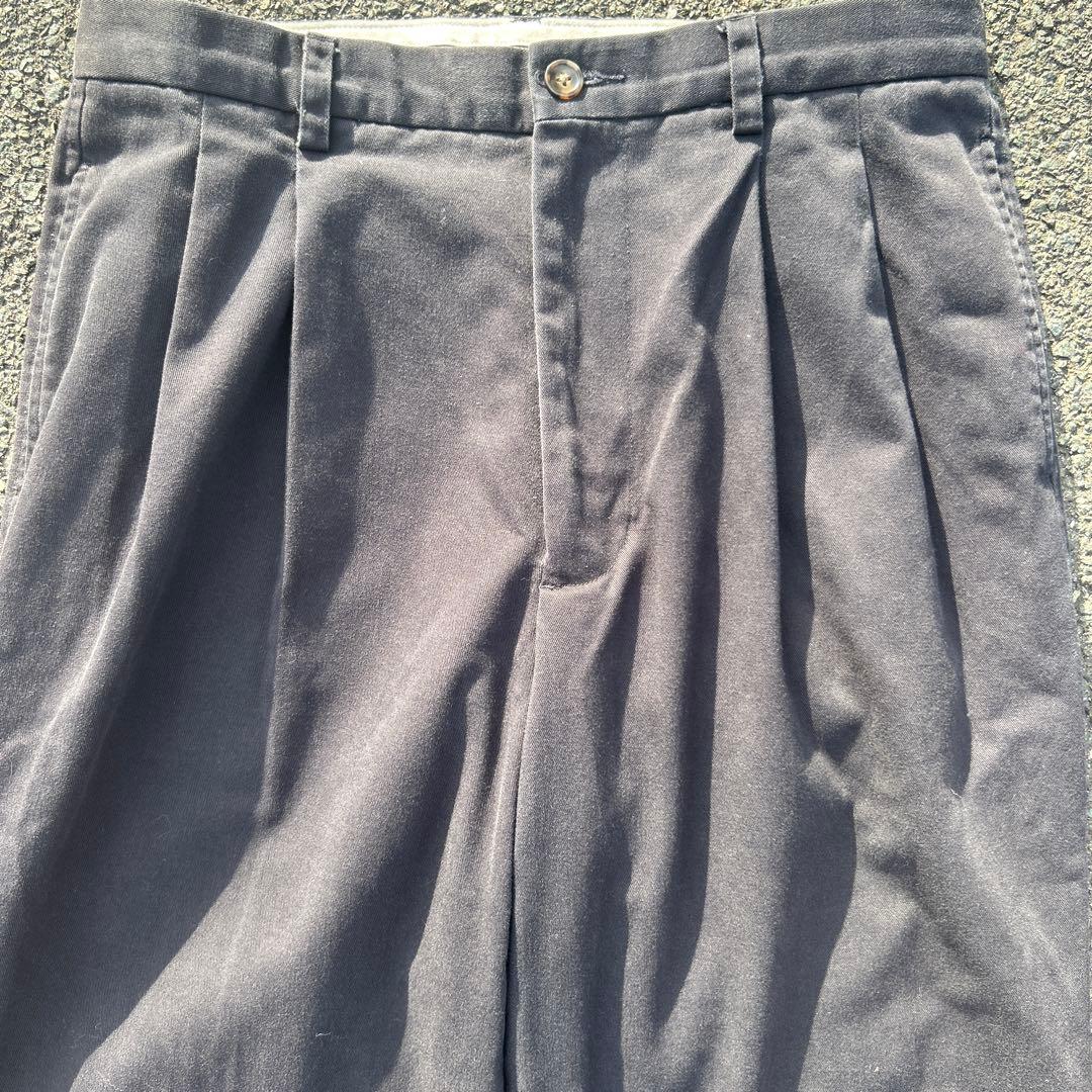 極太 2tuck BLACK 90s BANANA REPUBLIC US規格