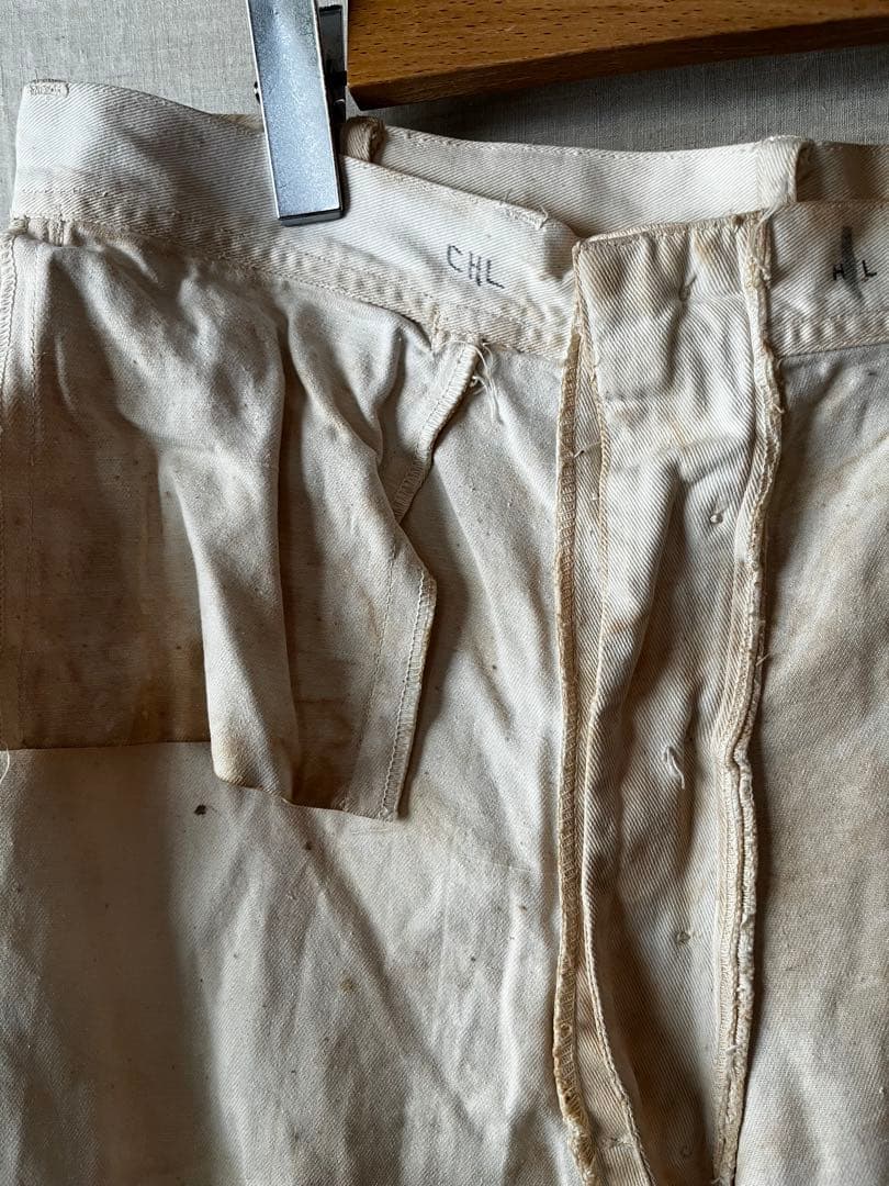 40s USN vintage パンツ　US NAVY 巻きパンツ　最終値下げ