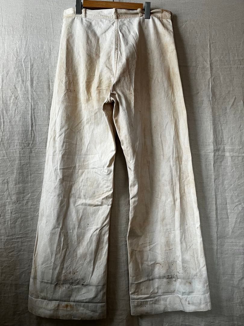 40s USN vintage パンツ　US NAVY 巻きパンツ　最終値下げ