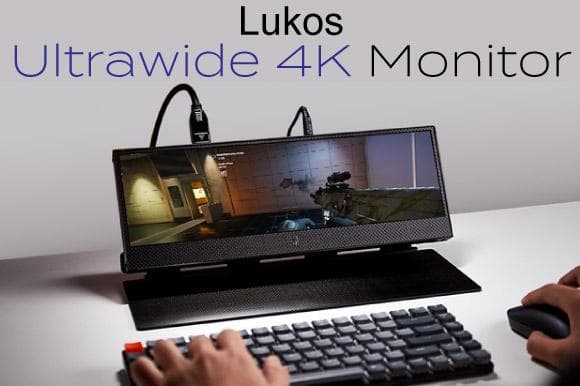 ＜新品未使用＞Lukos Ultrawide 4K Monitor
