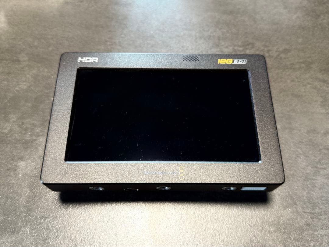 Blackmagic Video Assist 12G HDR 5インチ