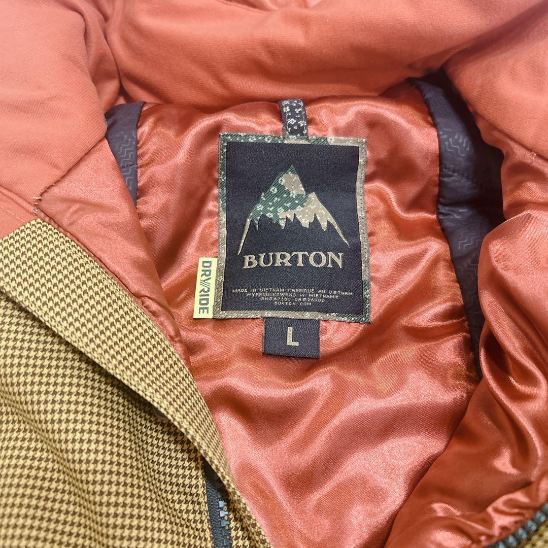 【極美品】バートンWZ ZANY JK スノボウェア M DRYRIDE