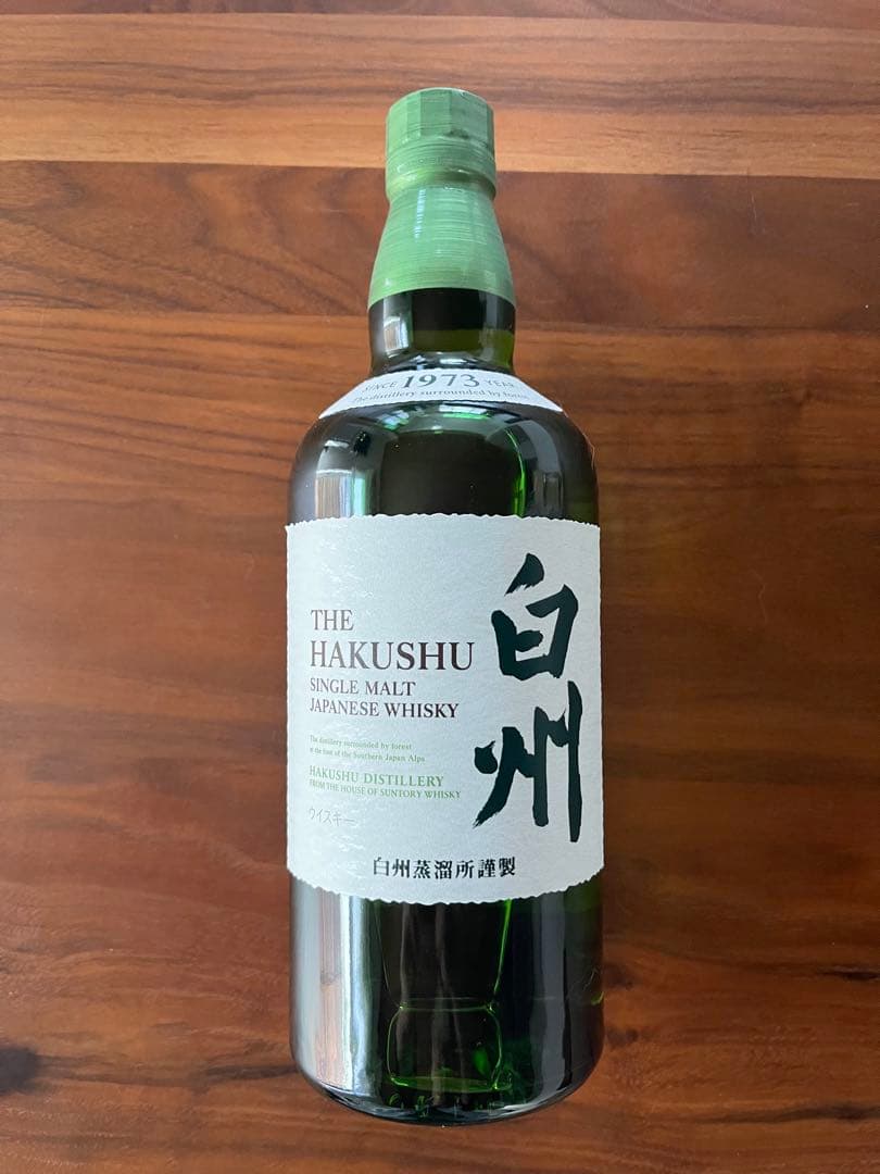 白州 サントリー シングルモルトウイスキー　700ml