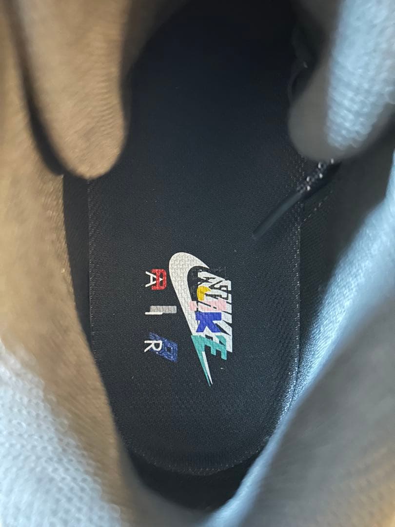 【新品未使用】ナイキ エアモア アップテンポ　IRON GREY