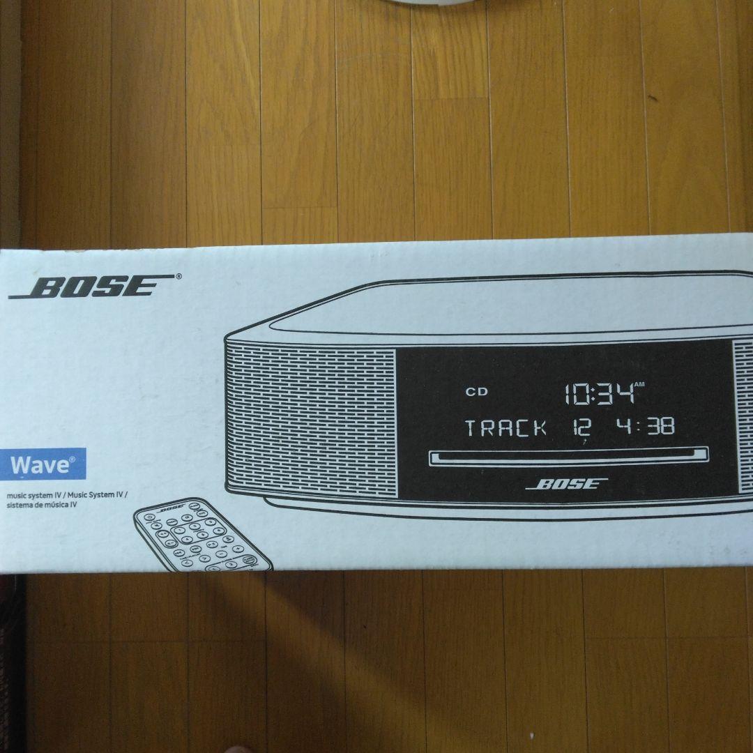 新品 未使用品 BOSE WAVE MUSIC SYSTEM IV ボーズ 黒