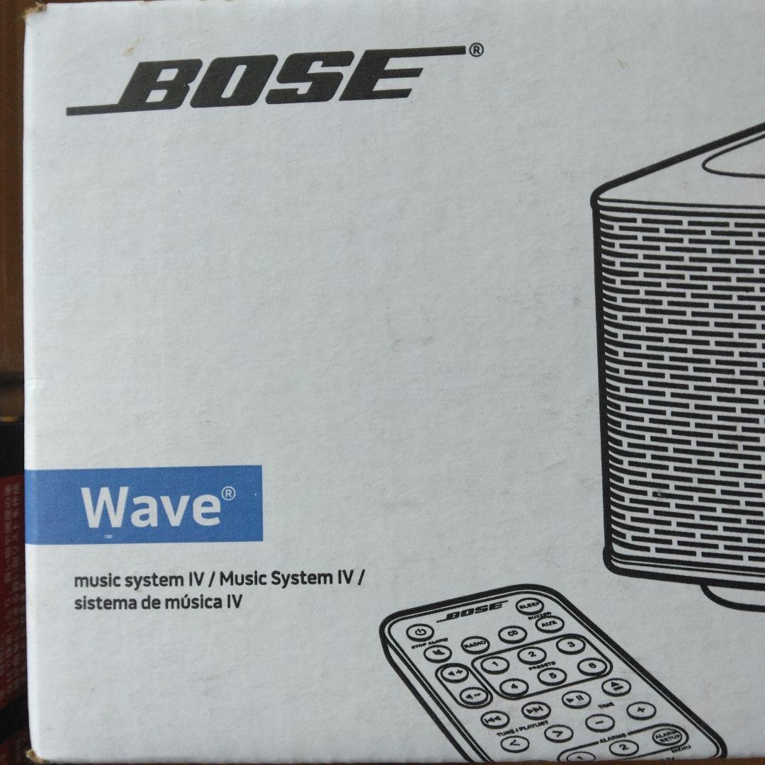 新品 未使用品 BOSE WAVE MUSIC SYSTEM IV ボーズ 黒