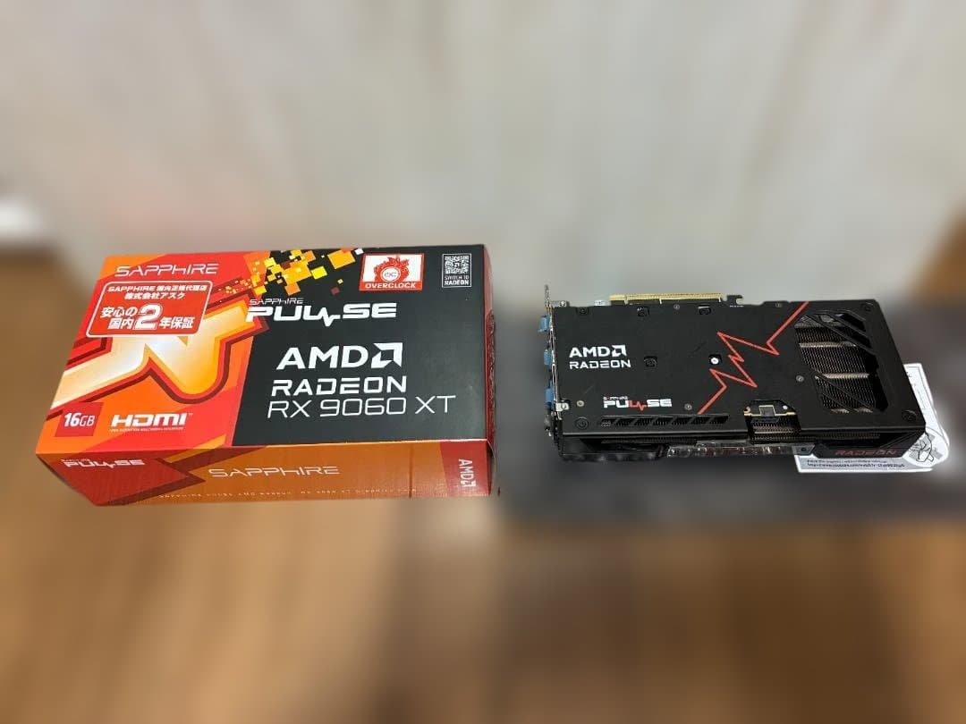 【美品】Sapphire AMD Radeon RX 9060 XT 16GB