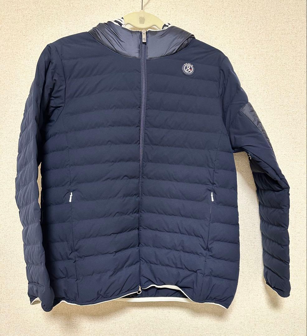 and per se ゴルフ　エナジーコクーン中綿フーディブルゾン　LL