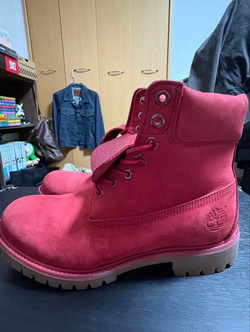 ティンバーランド　レッド 28cm