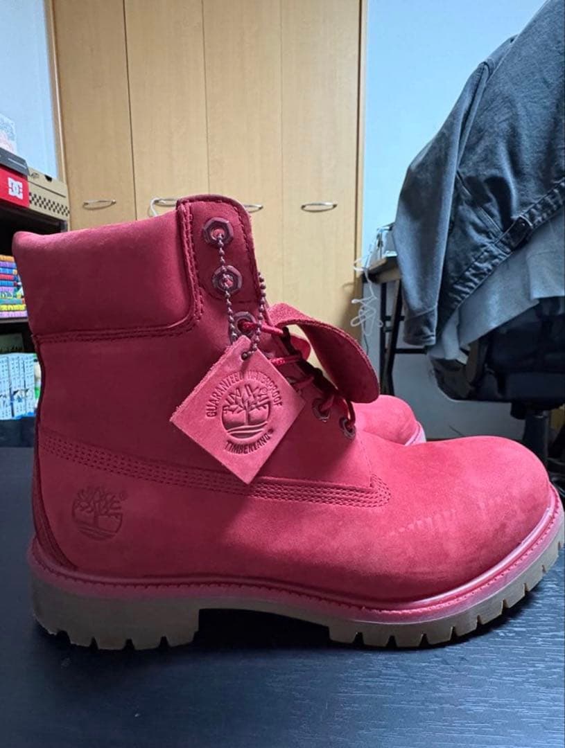 ティンバーランド　レッド 28cm