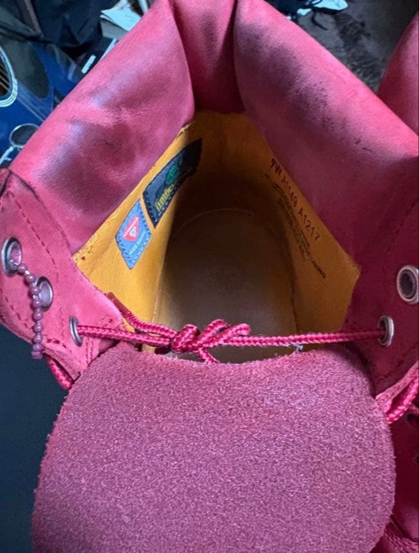 ティンバーランド　レッド 28cm