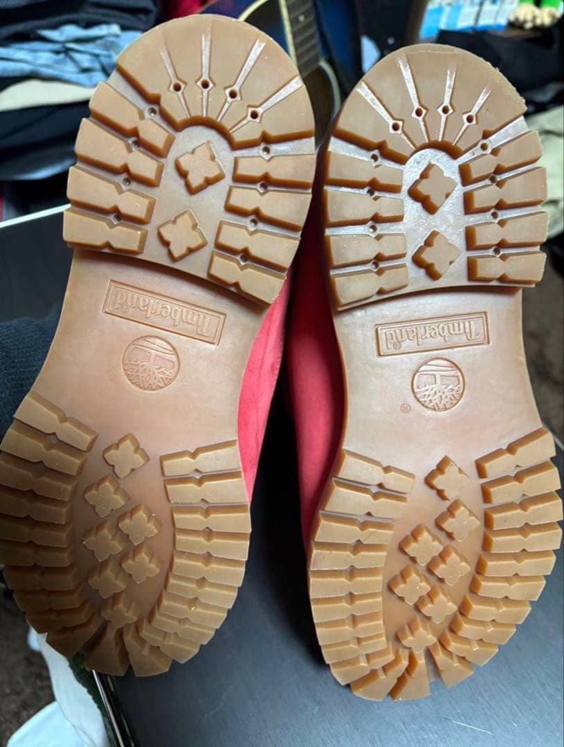 ティンバーランド　レッド 28cm