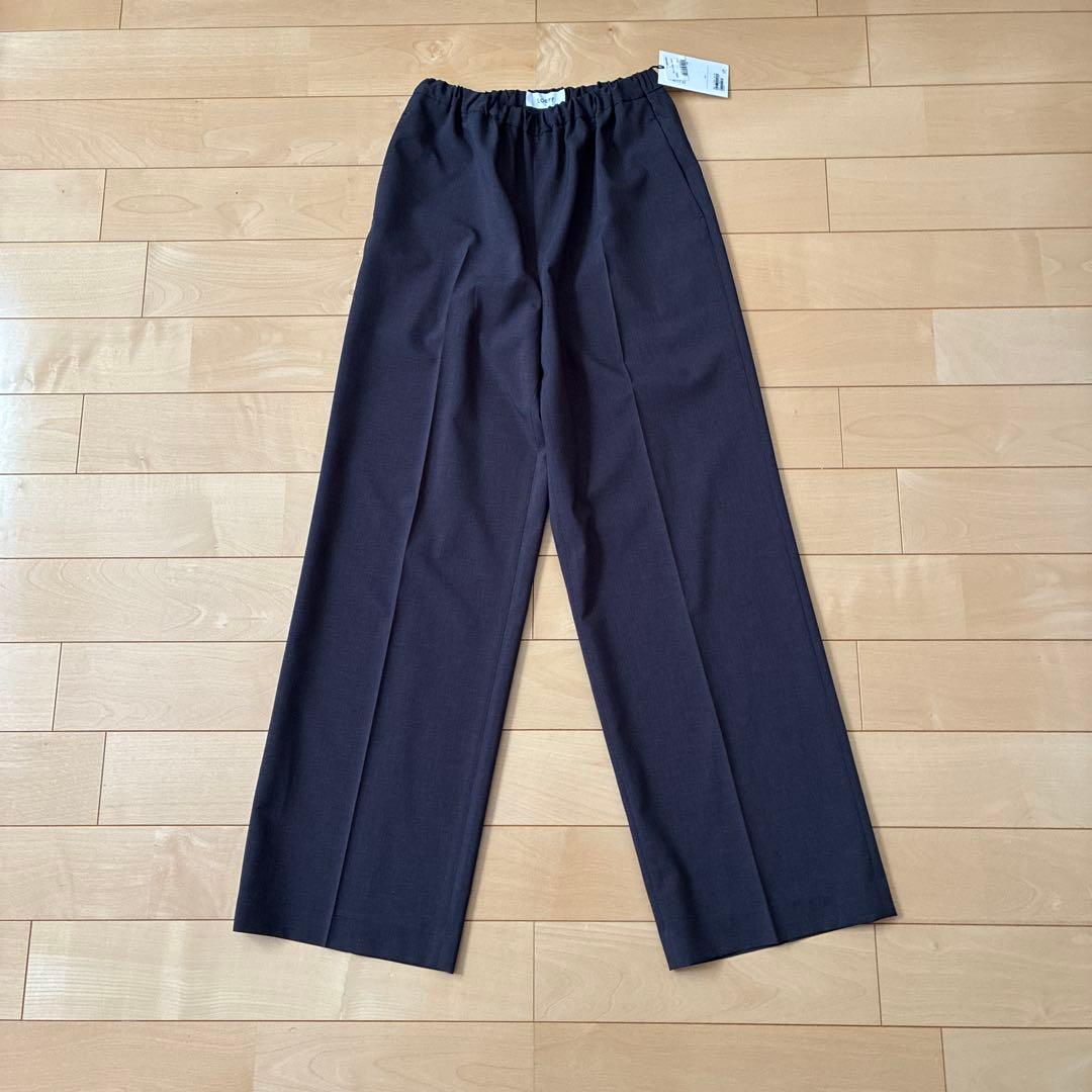 【新品未使用】ロエフ イセタンサローネ別注 ワイドパンツ　グレー　サイズ2