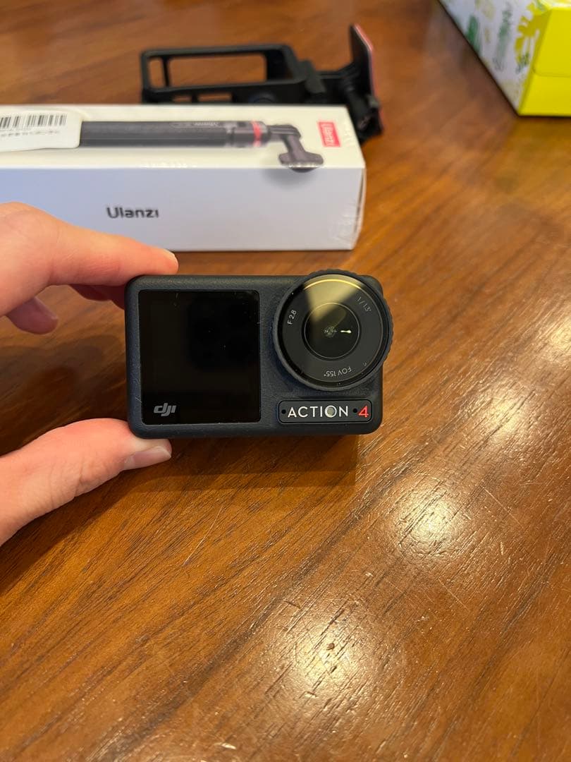 ［ほぼ未使用］DJI OSMO ACTION 4 とUlanzi三脚　2点セット