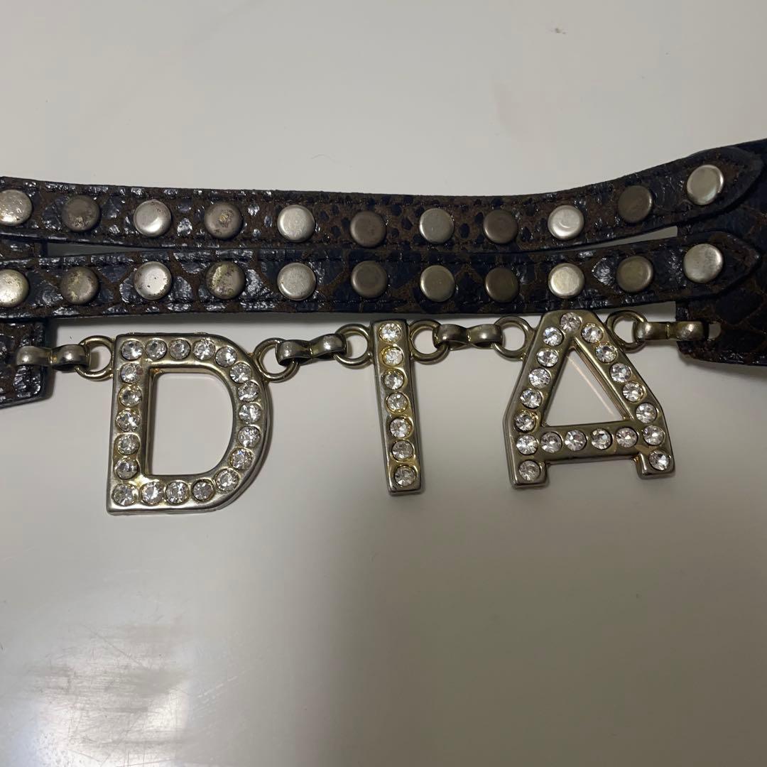 激レア】【即完売】y2k d.i.a. クロコベルト