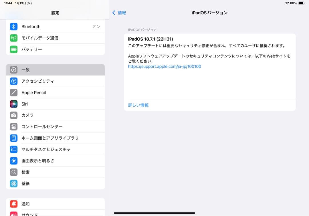 iPad Pro11インチ2世代 256GB セルラーモデル