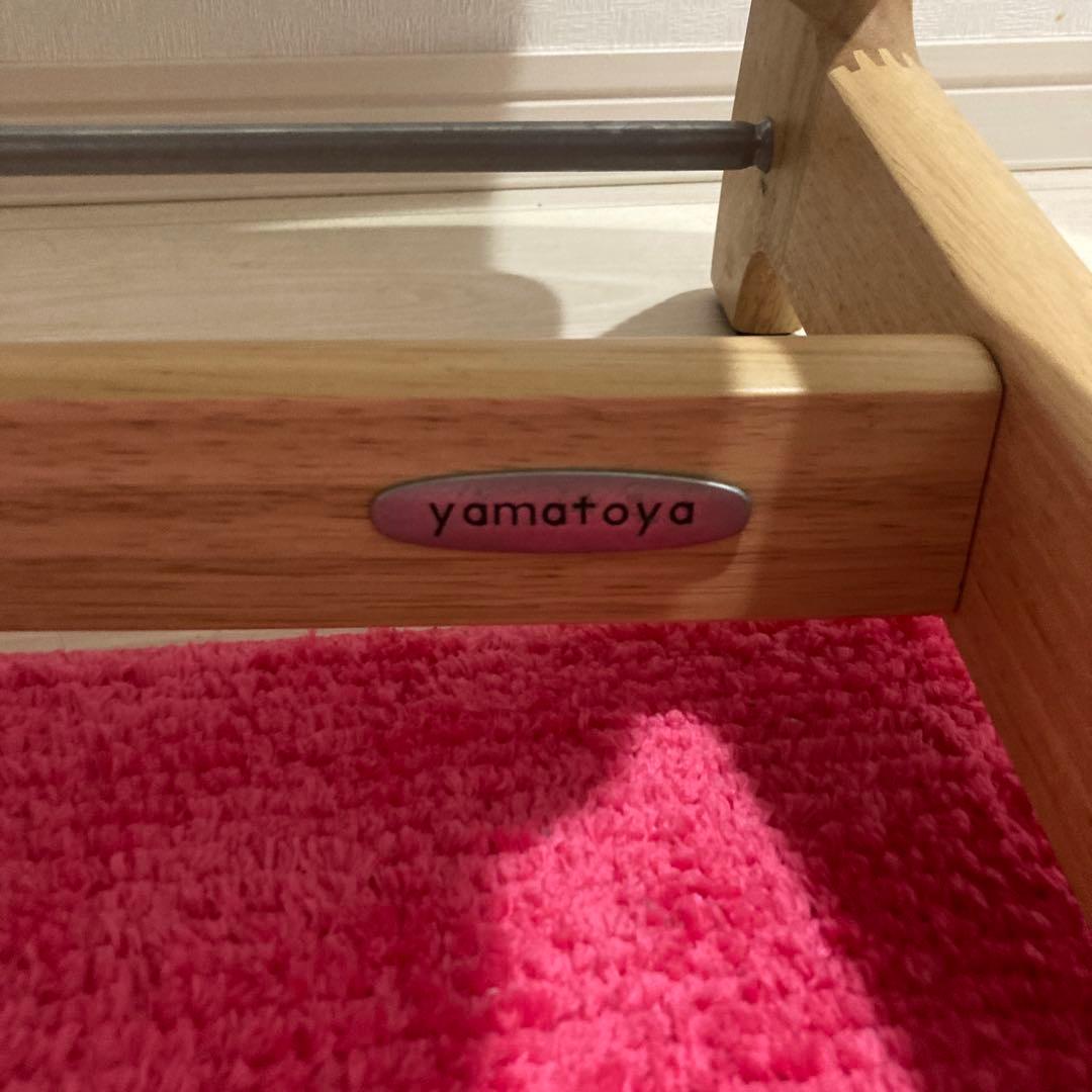 大和屋 すくすくチェアスリムプラス テーブル＆ガード付 ハイチェア ベビーチェア