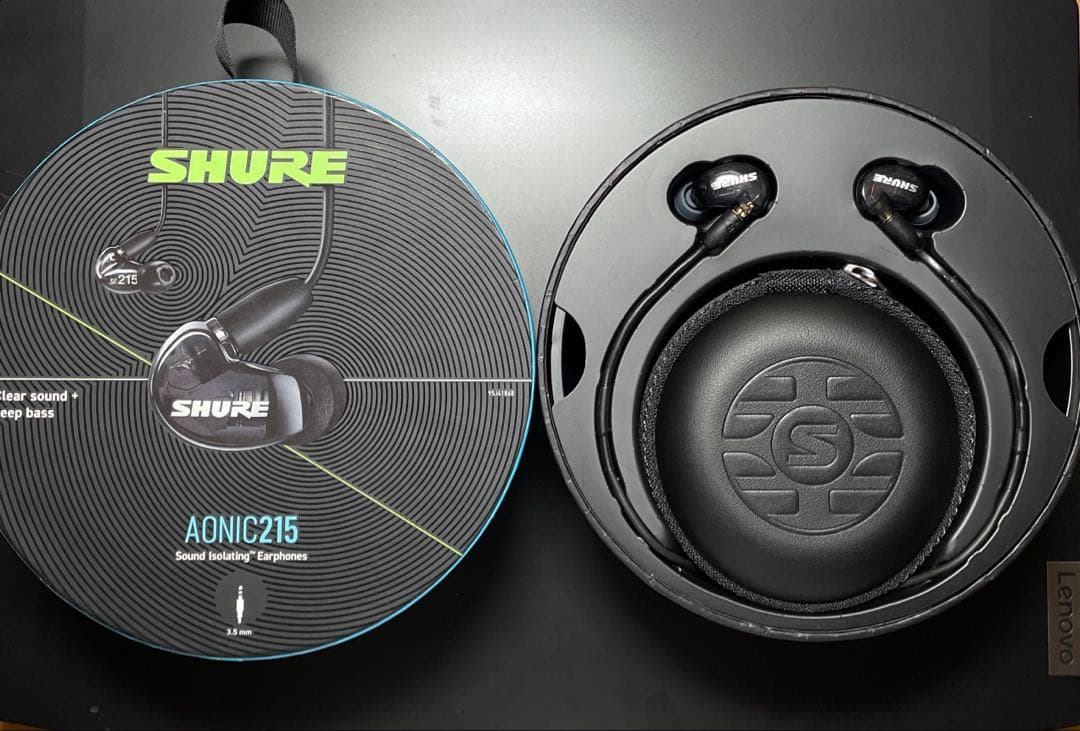 SHURE シュア イヤホン AONIC 215 有線 マイク付き